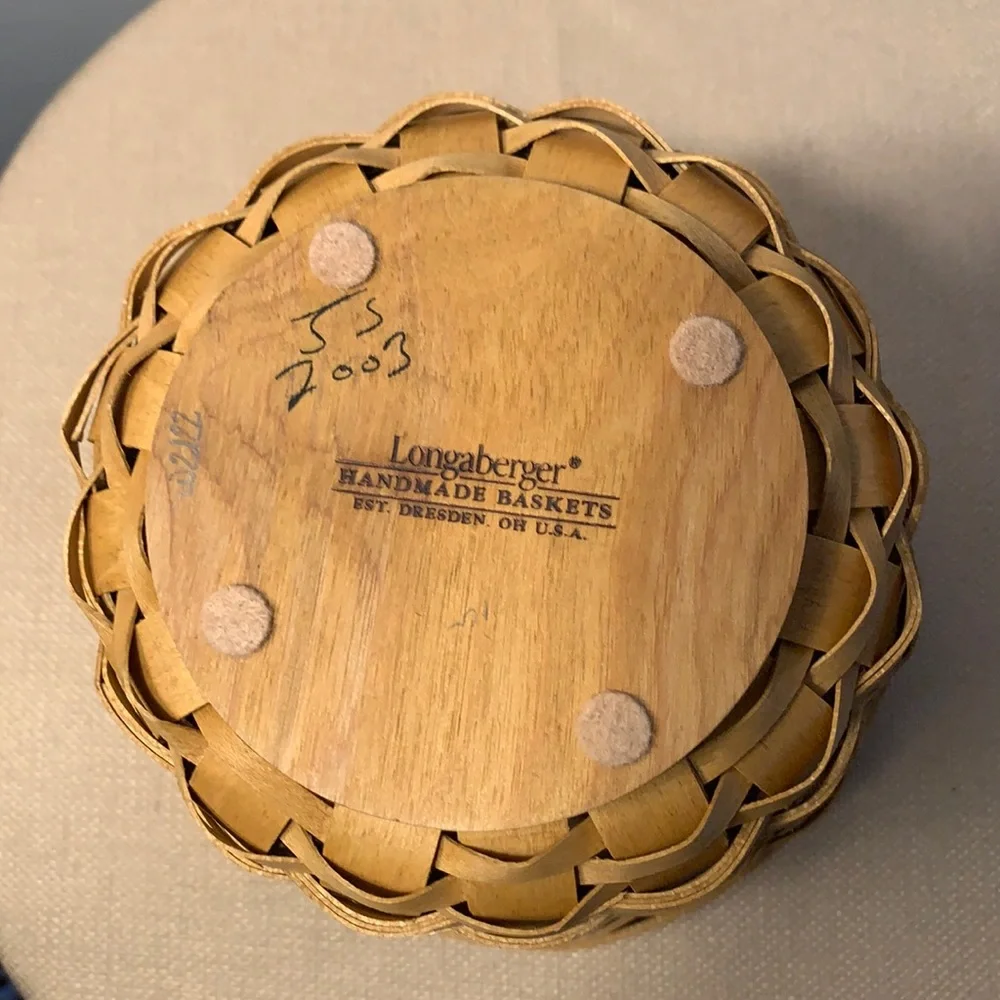 Longaberger bouquet basket set